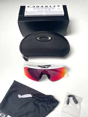 TOP ! Oakley Sutro Lite - Radsport Brille - Matte White, Prizm Road