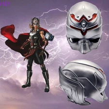 Cosplay Thor Love and Thunder 4 Jane Foster Men Mask PVC Helmet Halloween Prop