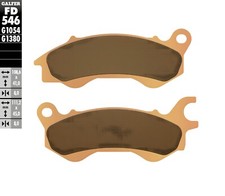 Pastiglie freno Galfer FD546G1380 metallo sinterizzato SCOOTER anteriori 8 mm
