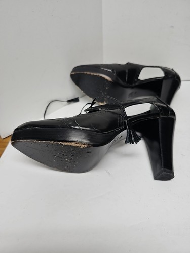Jessica Bennett JGAMUT Black Magic Leather Size 9 - Picture 4 of 8