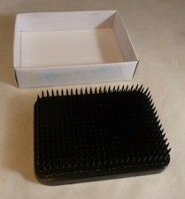 Ikebana Kenzan Flower Frog Rectangle 3 5/8 " LONG  NEW IN BOX SPIKE KENZAN