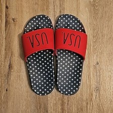 RAE DUNN USA Women's Slides - Size 8