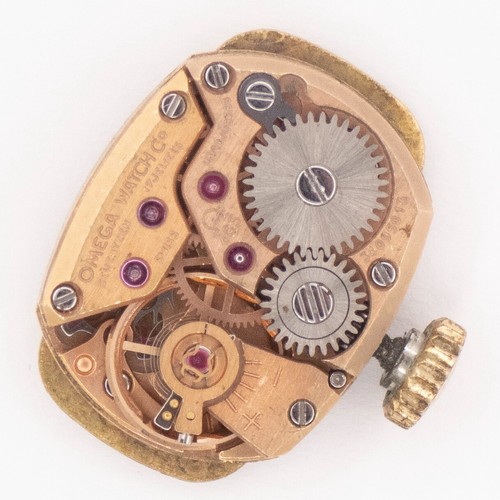 Vintage Omega Caliber 485 17-Jewel Wristwatch Movement, Runs