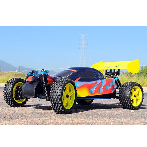 1/10 Rear Spoiler Tail Wing For HSP 1/10 Off Road Buggy 94166 94106 94107 RC Car - Picture 7 of 10