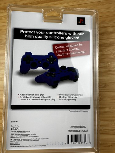 New SONY PLAYSTATION 3 - Heat Sensitive Wireless Controller glove/cover Red - Picture 2 of 2