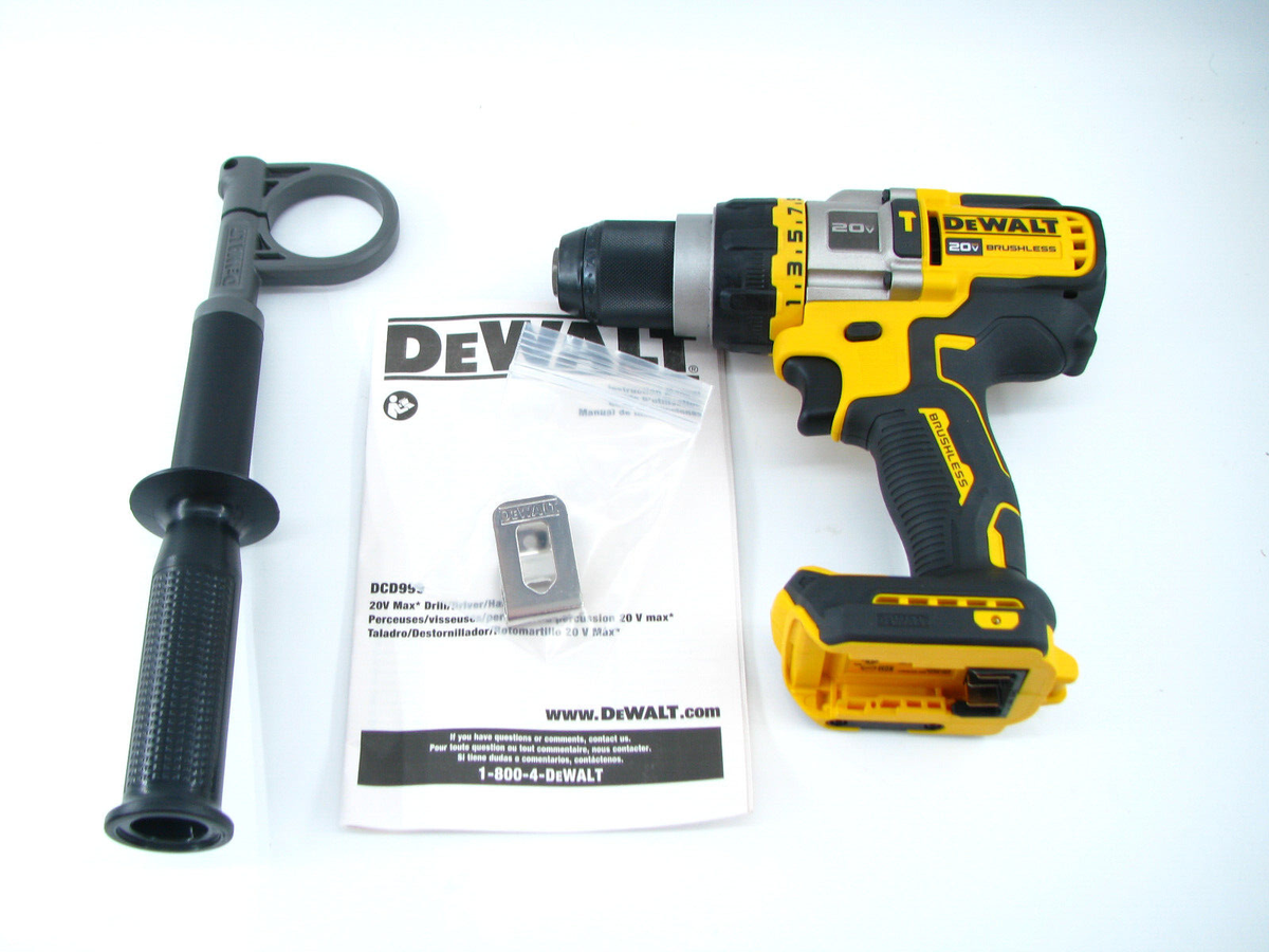 Cordless Drill Dewalt Dcd998 Vs Dcd999 DEWALT 20V MAX POWER DETECT
