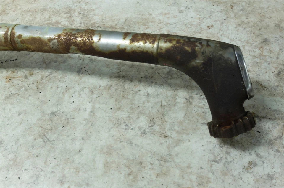 75 Suzuki RE5 RE 5 Rotary Wankel left side muffler pipe exhaust Foto 2 de 4