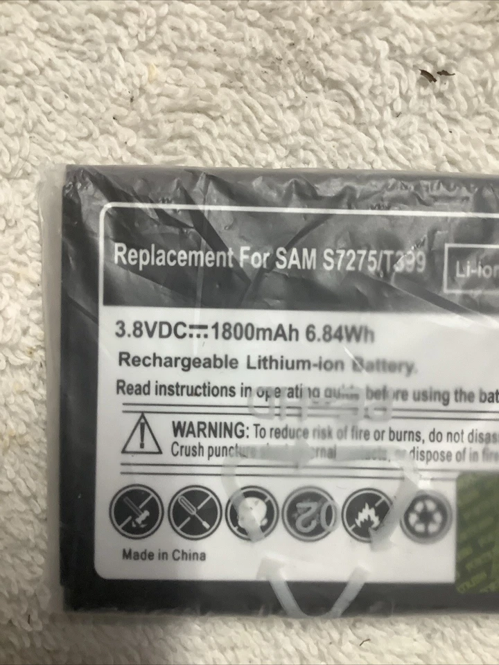 Batería B105BU SAMSUNG Galaxy Ace 3,GT-I7275,GT-S7275,S7275R,SGH-T399,SM-S766C Foto 2 de 4