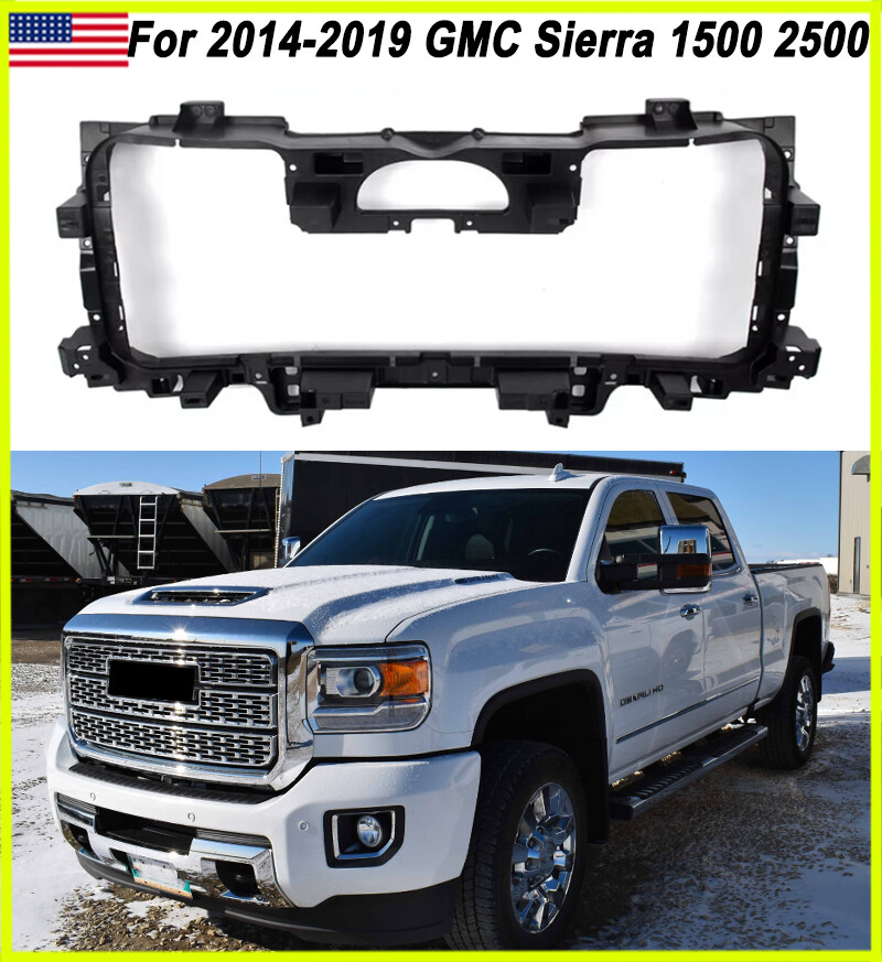 Front Bumper Grille Shutter Mounting Bracket For GMC Sierra 1500 2014-2018
