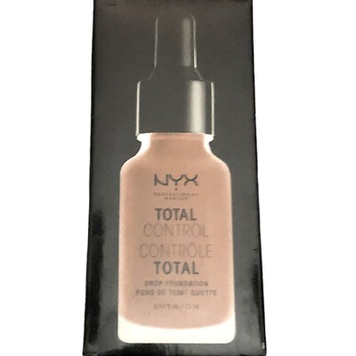 (2) NYX Total Control Drop Foundation TCDF19 Mocha 0.43 Oz Each