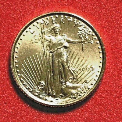 1993 American Gold Eagle 1/10 oz Brilliant Uncirculated