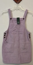 Wild Fable Womens Small Purple Knee-Length Corduroy Jumper Dress NWT! A2615