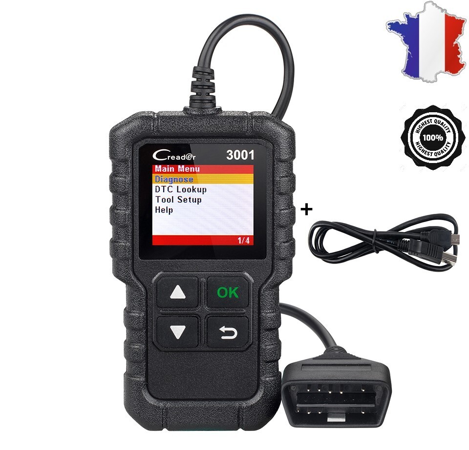 Outil de défaut valise voiture universelle et scanner diagnostic auto pour moteur essence