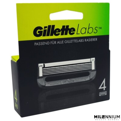 Gillette Labs 4 Ersatzklingen Rasierklingen Original Gillette Labs OVP