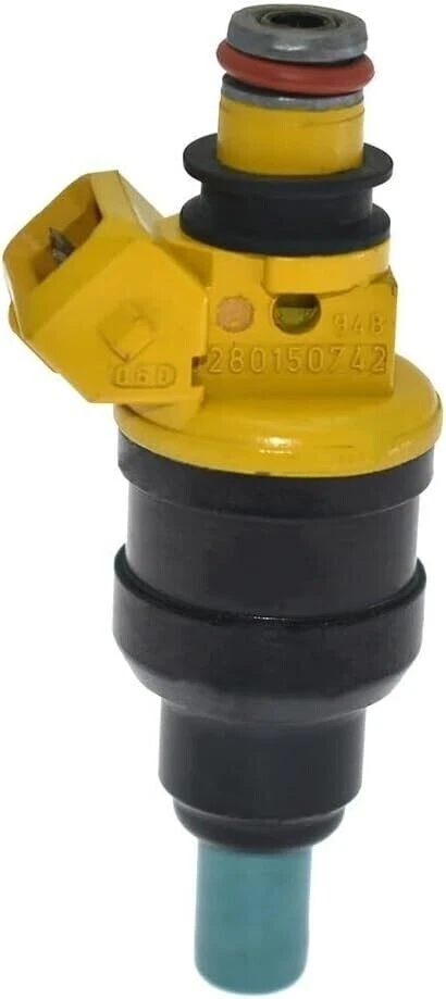 4x Inyector de combustible BOSCH genuino OEM apto para Hyundai Excel 1991 1,5 L l4 #0280150742 Foto 2 de 4