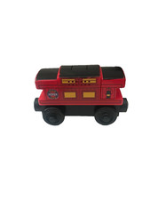 Thomas the Train Musical Caboose Sodor Wooden Railway Vintage 2003 Red Black