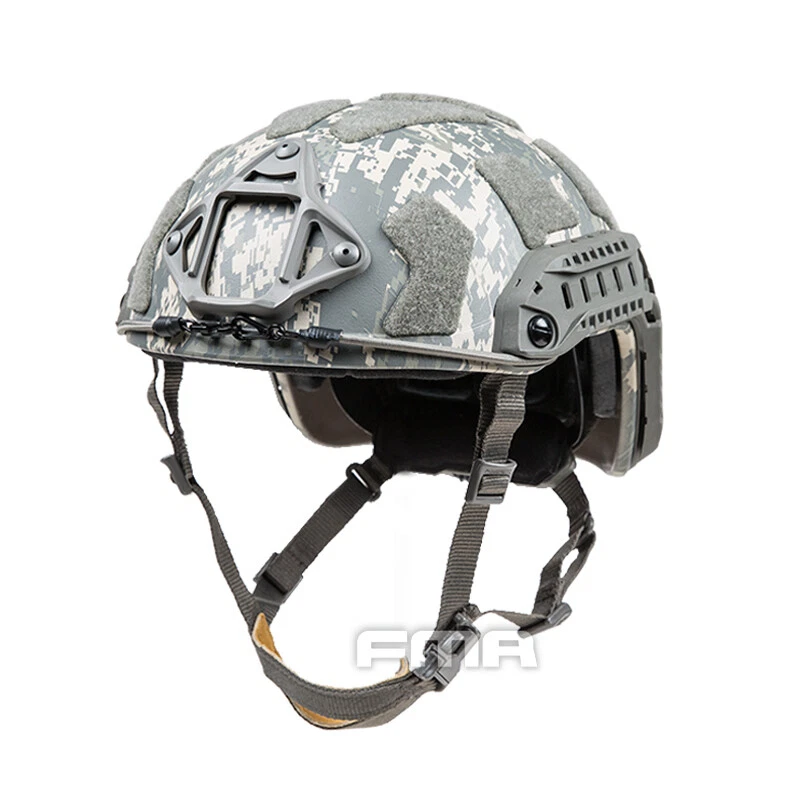 Capacete FMA Tactical SF corte super alto protetor antiqueda chapéu rígido M/L G/XL - Imagem 4 de 4