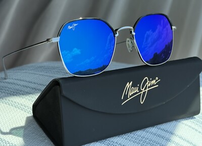 FIND ME- Angels in blue　ファイド・ミー 日本盤帯付 Maui Jim Moon Doggy MJ 874 17 Titanium Frame + Blue Hawaii