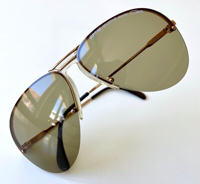 Vintage CAZAL 950 Optic-Sportive Design Col 97 Gold Plated W.Germany