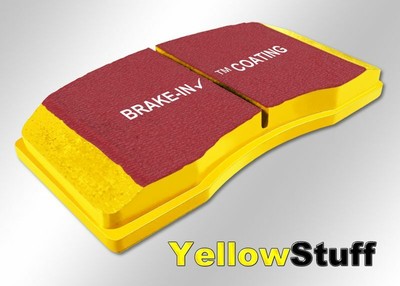 EBC Yellowstuff brake pads rear axle brake pad DP41118R