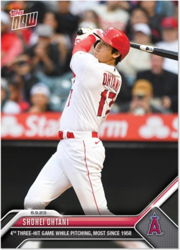 Topps NOW 2023 Card #419 Shohei Ohtani