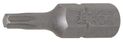 BGS Bit | Antrieb Außensechskant 6,3 mm (1/4'') | T-Profil (für Torx) T15