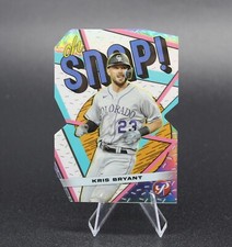 2023 Topps Pristine Kris Bryant Oh, Snap! OS-12 Insert Die Cut Colorado Rockies