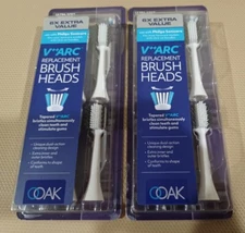 OOAK V++Arc Philips Sonicare Replacement Heads - 2x 6 Pack = 12 Heads -UltraSoft