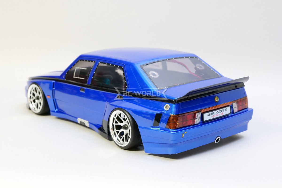 RC 1/10 Alfa Romeo 75 TURBO AWD Drift Car W/ LED *RTR* -BLUE- | eBay