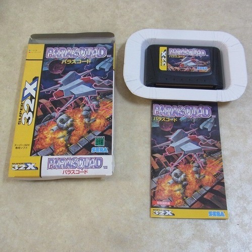 Sega Mega Drive Super 32x Parasquad Japan Ebay