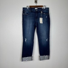 Kancan NWT Daisy-Jade Mid Rise Straight Fit Jeans Size 13/30