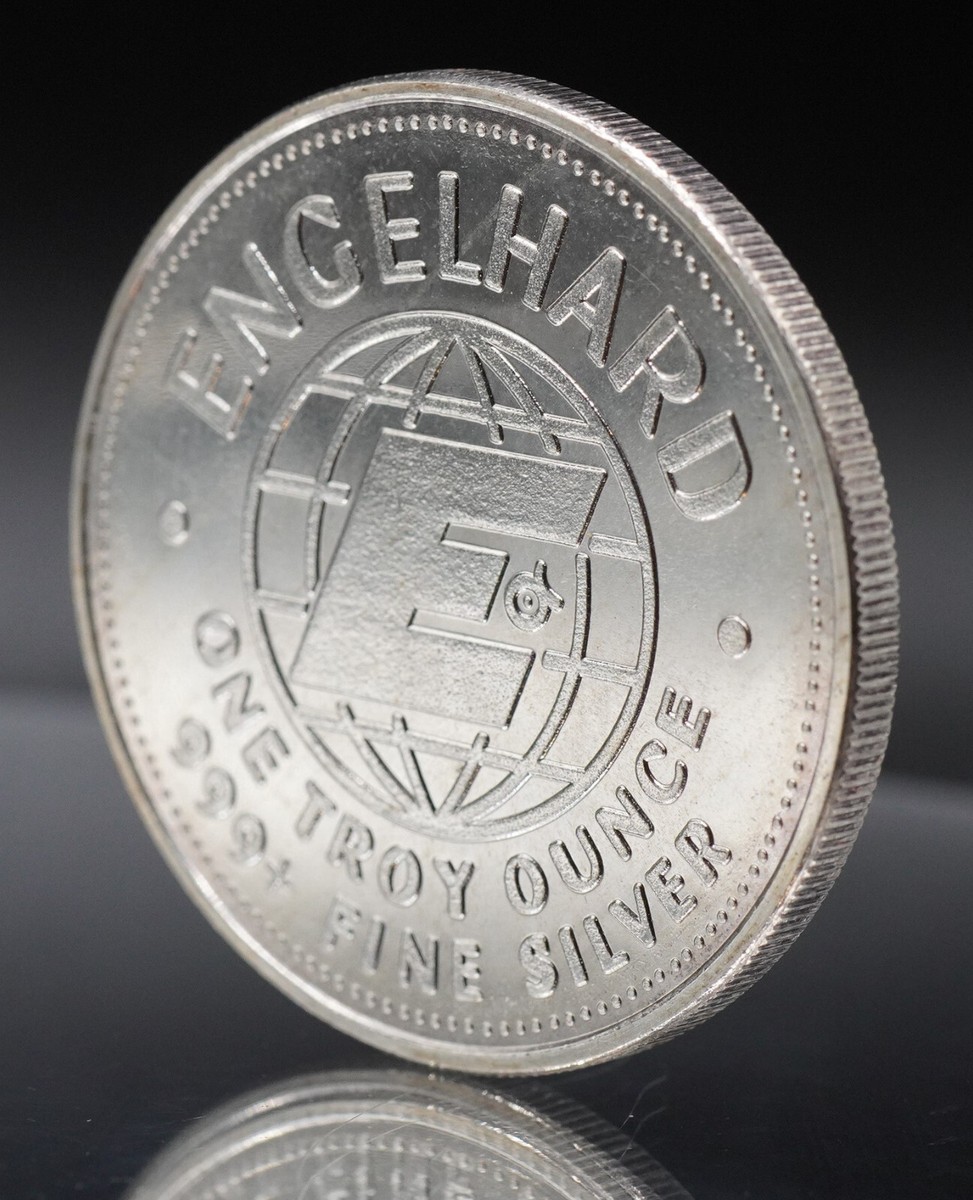 1983 Engelhard American Prospector KEY DATE 1oz 999 FINE Silver