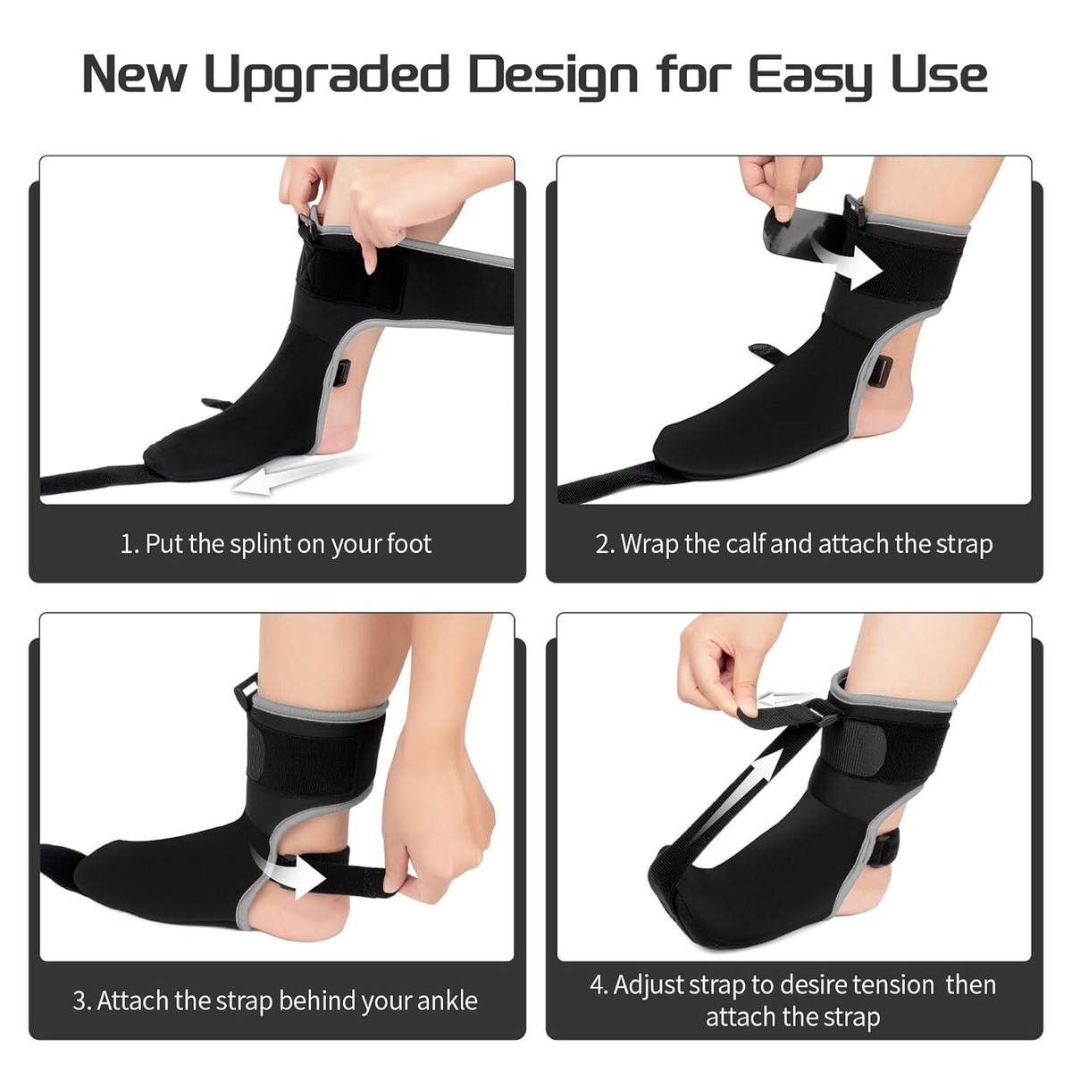 Night Sock Splint For Feet Plantar Fasciitis Night Splint Sock