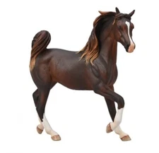 CollectA * Liver Chestnut Arabian Mare * 88955 Breyer Corral Pals Model Horse
