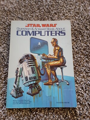 Vintage Star Wars 1983 Question & Answer Book about Computers R2-D2 and C-3PO