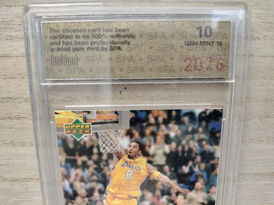 2002 Kobe Bryant Upper Deck Card # N-13 SPA Gem 10 - Image 2 of 4
