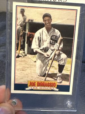 1992 Score JOE DiMAGGIO / New York Yankees 'The Minors' #1 of 5