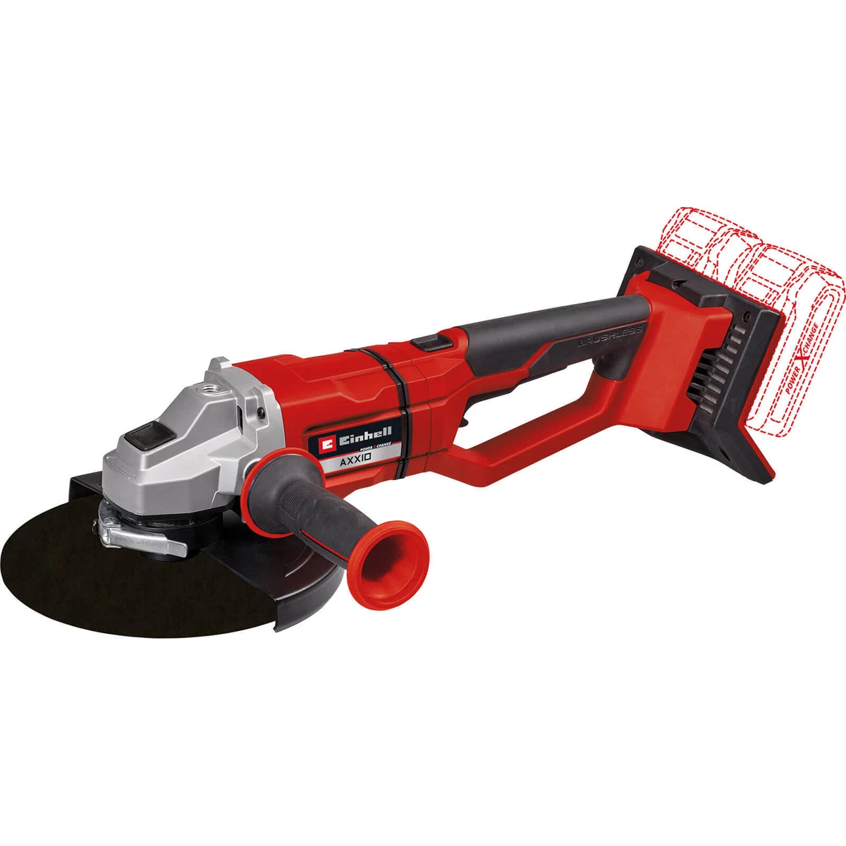 Einhell AXXIO 36 230 Q 36v Cordless Brushless Angle Grinder 230mm