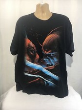 Vintage Marvel Comics Tee Wolverine vs. Deadpool Mad Engine XL T-Shirt Y2k