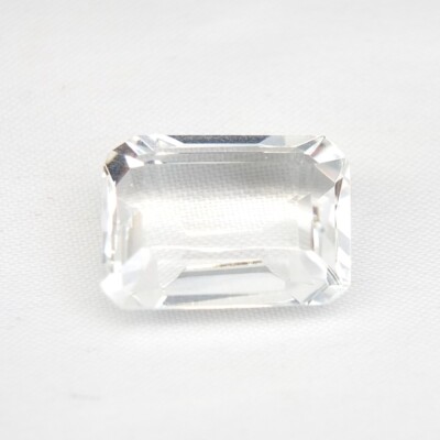 SHOLA Echt 15,86 Ct Natürlicher Farblos Bergkristall / Quarz aus Brasilien