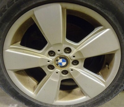 2005 BMW X3 OEM RIM FACTORY WHEEL 18'' X 8'' 5 FLAT SPOKE SCUFFS 3411524 BBS