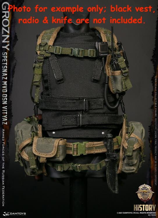 DAMTOYS 1/6 Scale Kirasa 3M-05 Body Armor- Russian SPETSNAZ