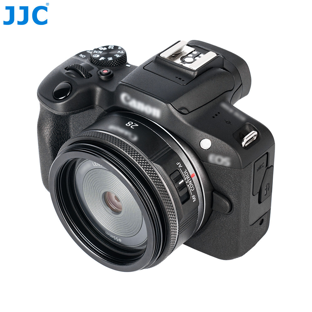 レンズ(単焦点) Canon RF28mm F2.8 STM+JJC LH-EW55II JJC LH-EW55II Lens Hood for Canon RF 28mm f/2.8 STM Lens | eBay