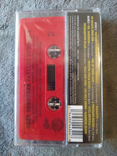 Ozzy Osbourne: Patient Number 9 (McFarlane Alternate Cover) Cassette Tape/Sealed - Picture 2 of 2