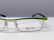 Sensio Brille Damen Grün Silber Rechteckig L...