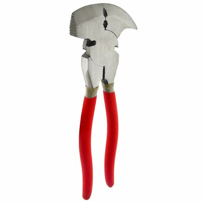 Fencing Pliers Staple Remover Removal Tool Clamp Pincer 10'' / 250mm Hammer