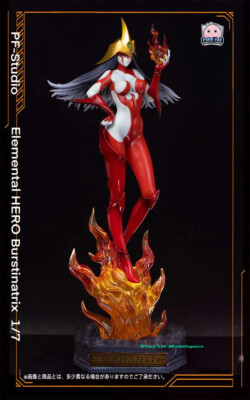 1/7 PF Studio Yu-Gi-Oh GX Elemental HERO Burstinatrix Resin Statue IN STOCK NEW