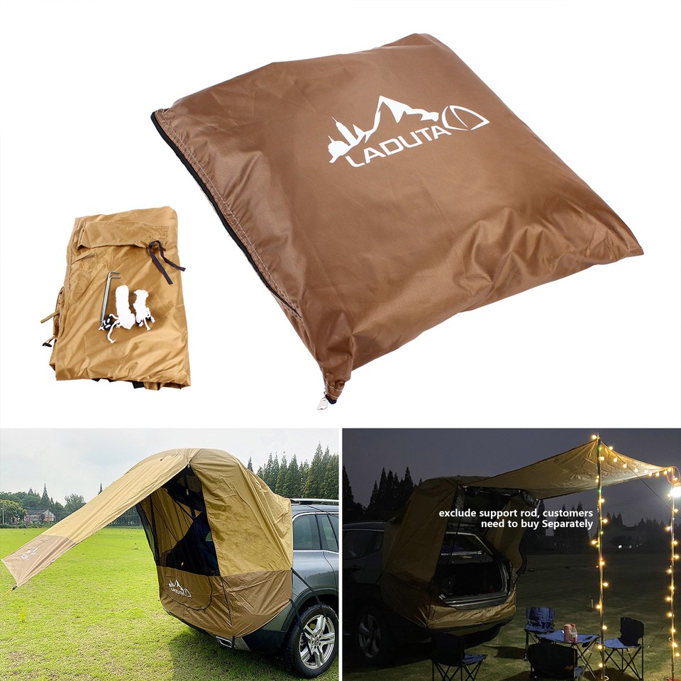 AntiUV Car Tent Awning Tailgate SUV Truck Shelter Camping Travel Tent
