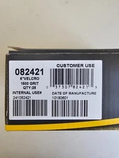 082421 USC Brand 1500 Grit Abrasive Sheets, Box of 25