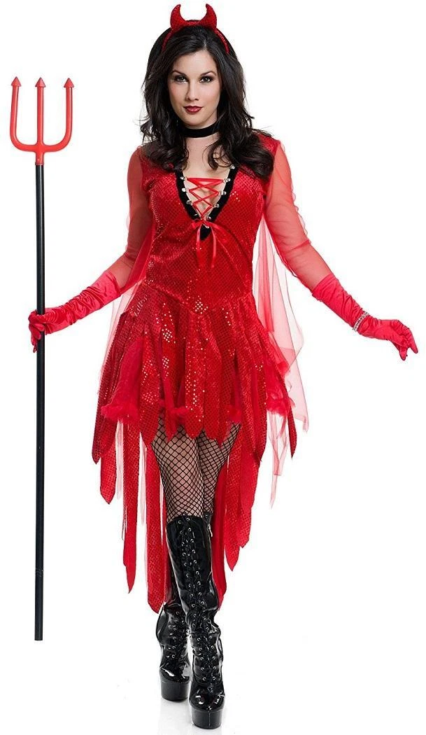 demon halloween dress